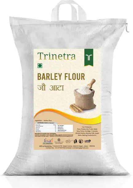Trinetra Best Quality Jau Atta (Barley Flour)-2Kg (Packing)  (2 kg)
