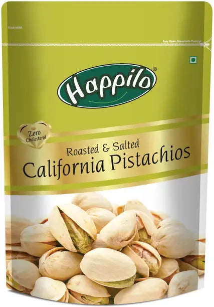 Happilo Premium Californian Roasted & Salted Pistachios  (1 x 190 g)
