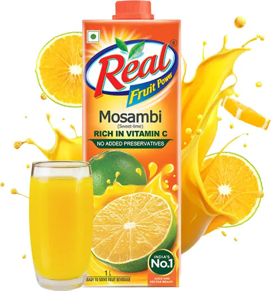 Real Fruit Juice - Mosambi  (1 L)