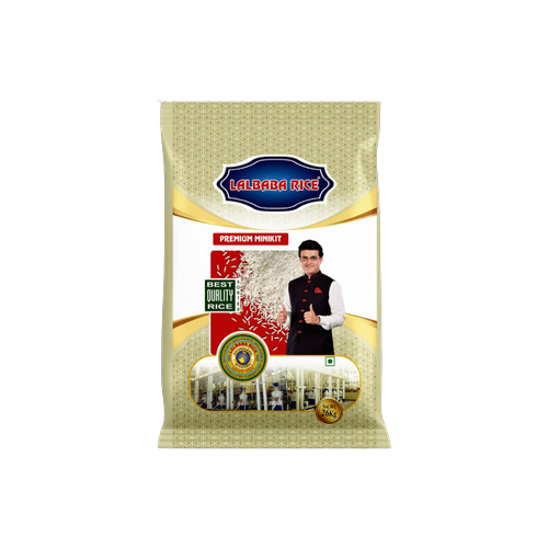 Lalbaba Premium Minikit Rice (26 kg bag).