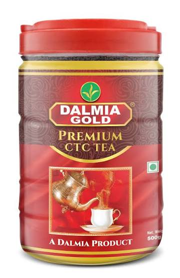 Dalmia Gold Premium Ctc Tea 500g (Jar)