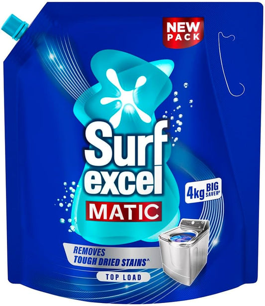 Surf Excel Matic Top Load Liquid 4L