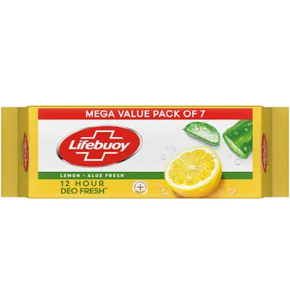 Lifebuoy Lemon Fresh Soap Bar 7x125g