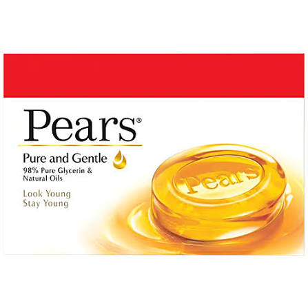 Pears Pure & Gentle Soap Bar 3X125g