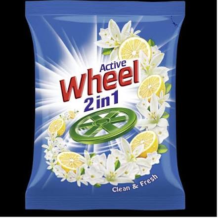 Active Wheel 2-in-1 Detergent Powder 4kg