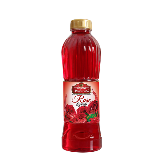 Mishrambu Rose Sharbat (Premium Rose Petal Concentrate) 750ml
