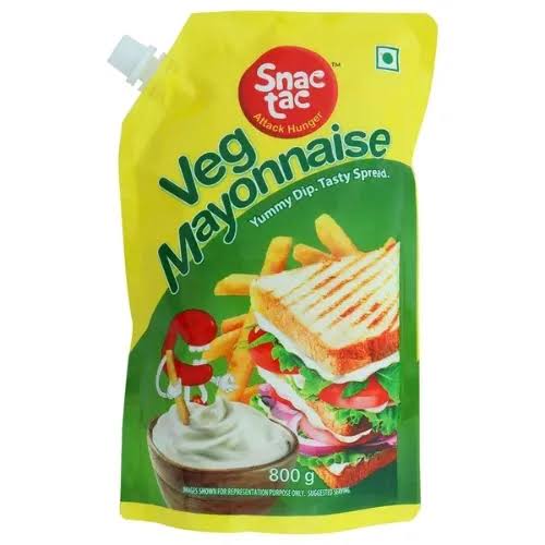 Snactac Veg Mayonnaise 800g