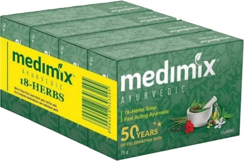 Medimix Classic Ayurvedic Soap 4x75g