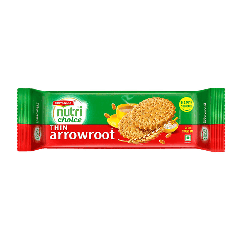Britannia NutriChoice Thin Arrowroot Biscuits 300g