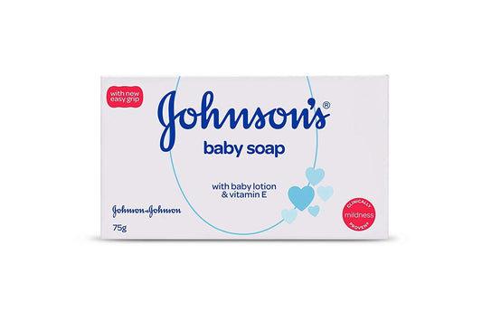 Johnson’s Baby Soap (Mild Cleansing Bar with Vitamin E) 75g