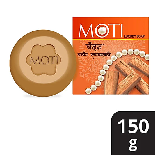 Moti Sandal (Chandan) Luxury Bath Soap 150g