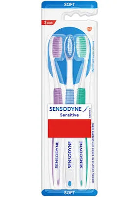 Sensodyne Toothbrush pack of 3