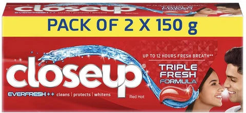 Closeup toothpaste 2x150g