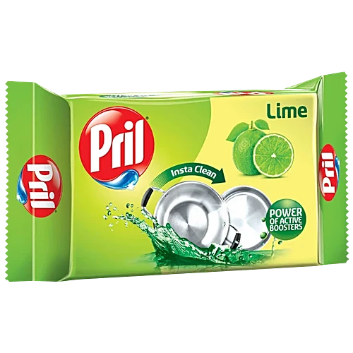 Pril Lime Dishwash Bar 400g