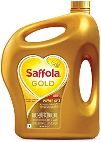 Saffola Gold Oil 5 Litre Comfort Jar