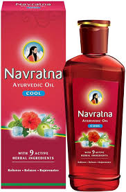 Navratna Ayurvedic Oil (The Original Red Cool Oil) 750ml