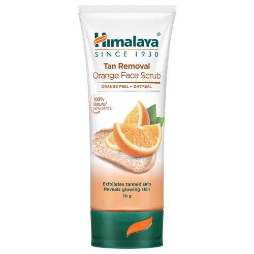 Himalaya Tan Removal Orange Face Scrub 50g