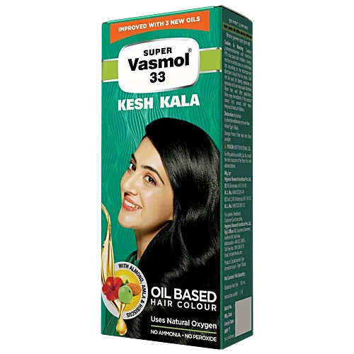 Super Vasmol 33 Kesh Kala (Natural Black)