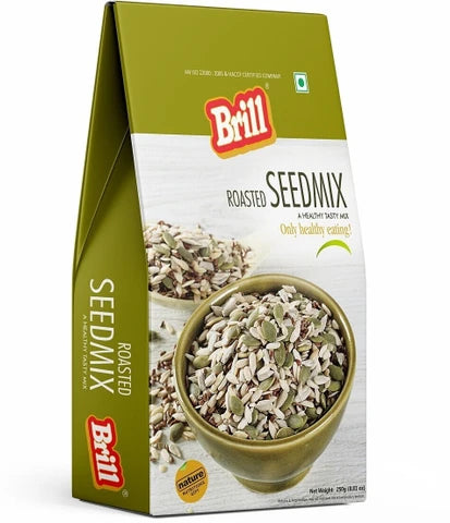 Brill Premium Roasted Seed Mix (Multi-Seed Superfood Blend) 250g