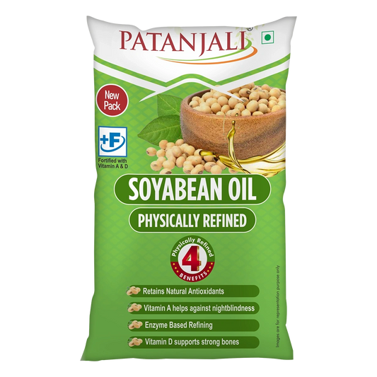 Patanjali Fortified Soyabean Oil (1L)
