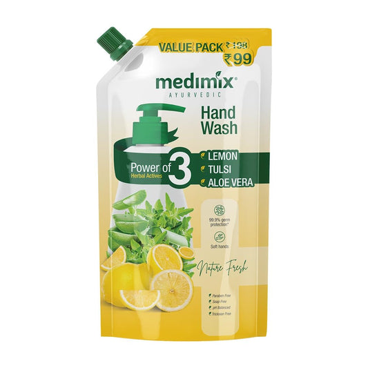Medimix Lemon and Aloe Vera handwash 675ml