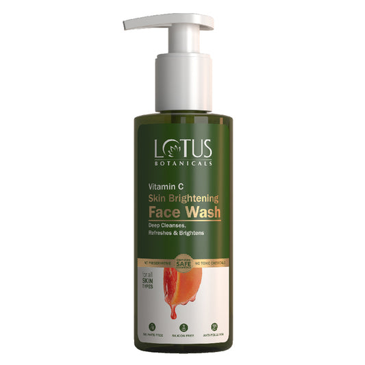 Lotus Botanicals Vitamin C Skin Brightening Face Wash 180ml