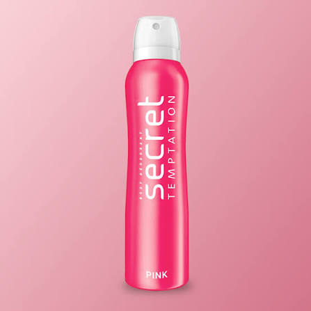 Secret Temptation Pink Body Spray 100ml