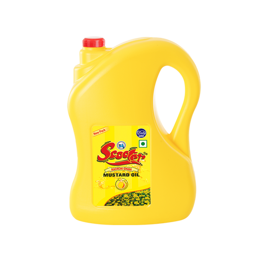 Scooter Kachchi Ghani Mustard Oil (5 Litre)