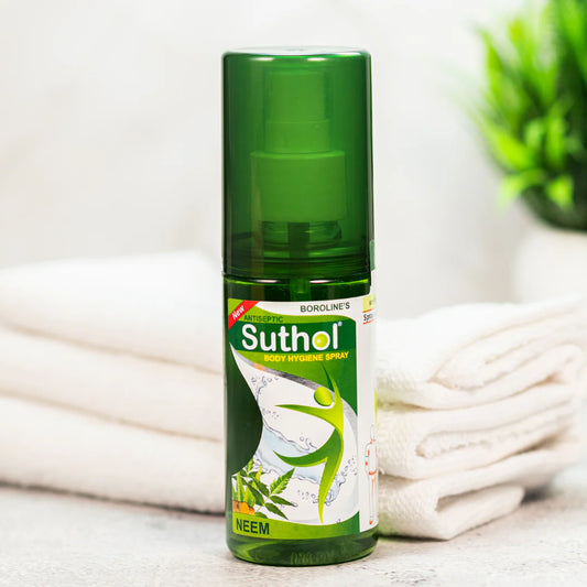 Boroline's Suthol Neem Antiseptic Skin Hygiene Spray 100ml
