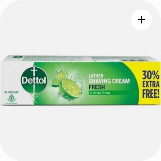 Dettol Shaving Cream 72g