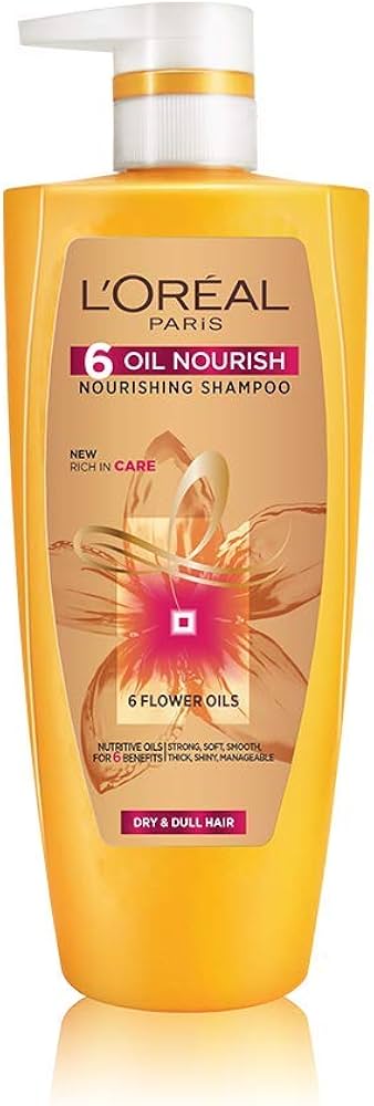 L'Oreal Paris 6 Oil Nourish Shampoo 1L