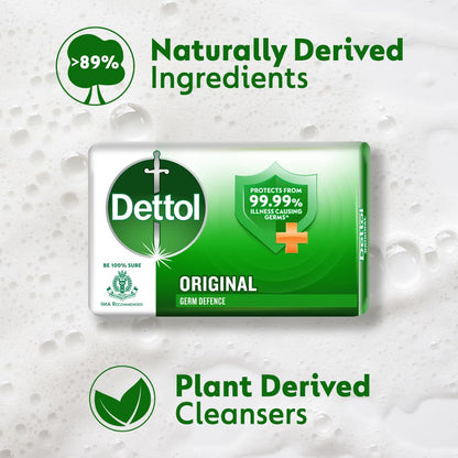Dettol Original Germ Protection Bathing Soap 5x150g