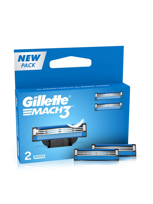 Gillette Mach3 Shaving Blades 2xpcs