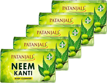 Patanjali Neem Kanti Soap Pack of (4x150g)