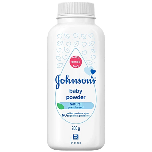 Johnson’s Baby Powder (Gentle Plant-Based Cornstarch Formula) 200g