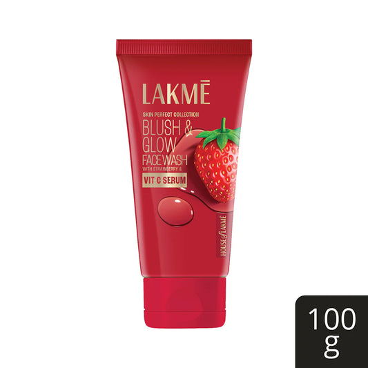 Lakmé Blush & Glow Strawberry Face Wash 100ml