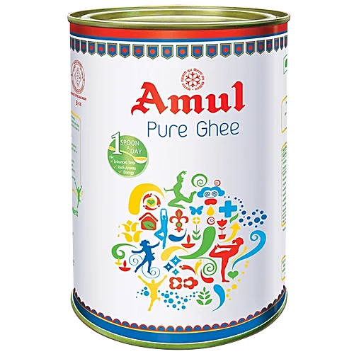 Amul Pure Ghee tin 1L tin