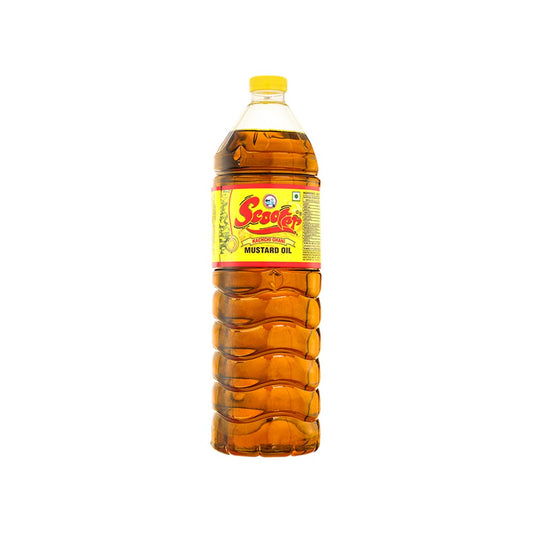 Scooter Mustard Oil 1 Litre PET Bottles