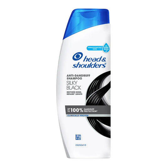 Head & Shoulders Silky Black Anti-Dandruff Shampoo 340ml