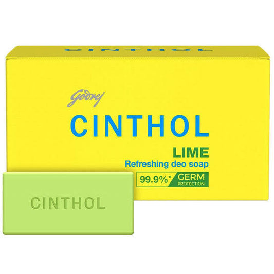 Godrej Cinthol Lime Refreshing Deo Soap ( pack of 5x100g )