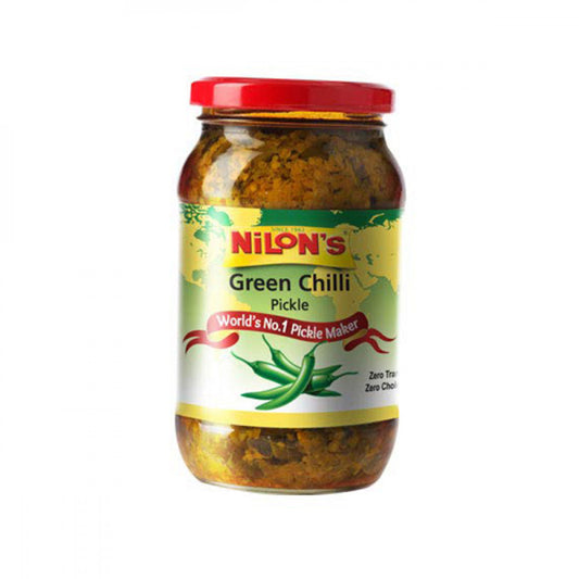 Nilon’s Green Chilli Pickle 400g