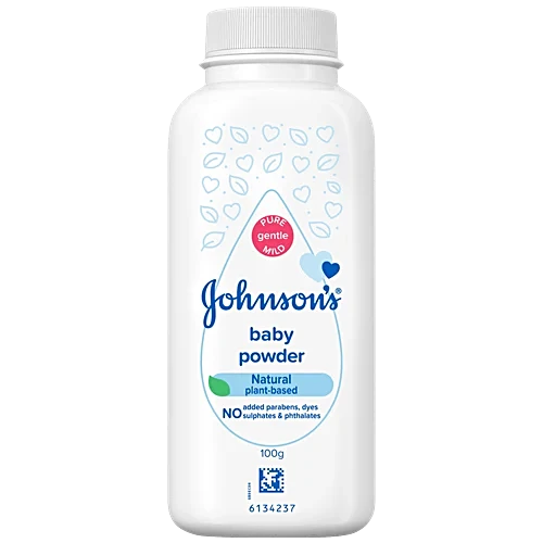 Johnson’s Baby Powder (Gentle Plant-Based Cornstarch Formula) 100g