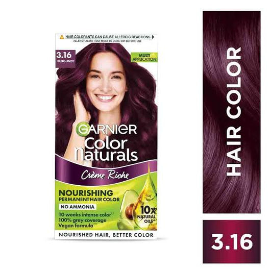 Garnier Color Naturals (Shade 3.16 - Burgundy)