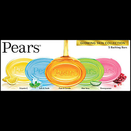 Pears Pure & Gentle Soap Bar 5X125g
