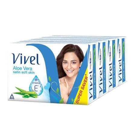 Vivel Aloe Vera Bathing Bar 4X90g