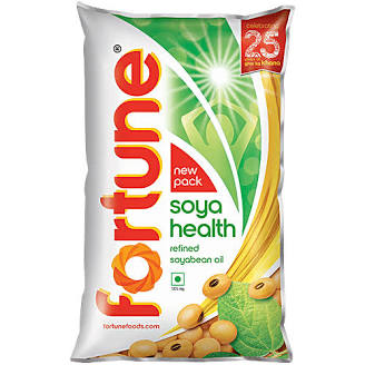 Fortune Soya Health Refined Soyabean Oil (750ml / 750g)