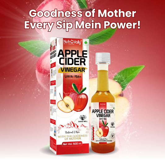 NutroVally Apple Cider Vinegar (with Mother)500ml
