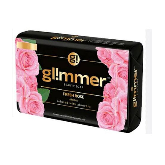 Glimmer Rose Soap (Pack of 5x100g)