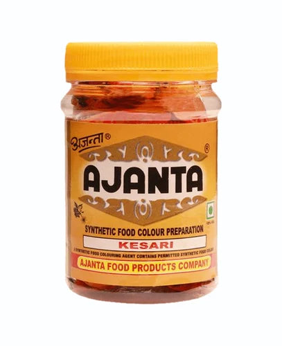 Ajanta Kesari food colour 100g